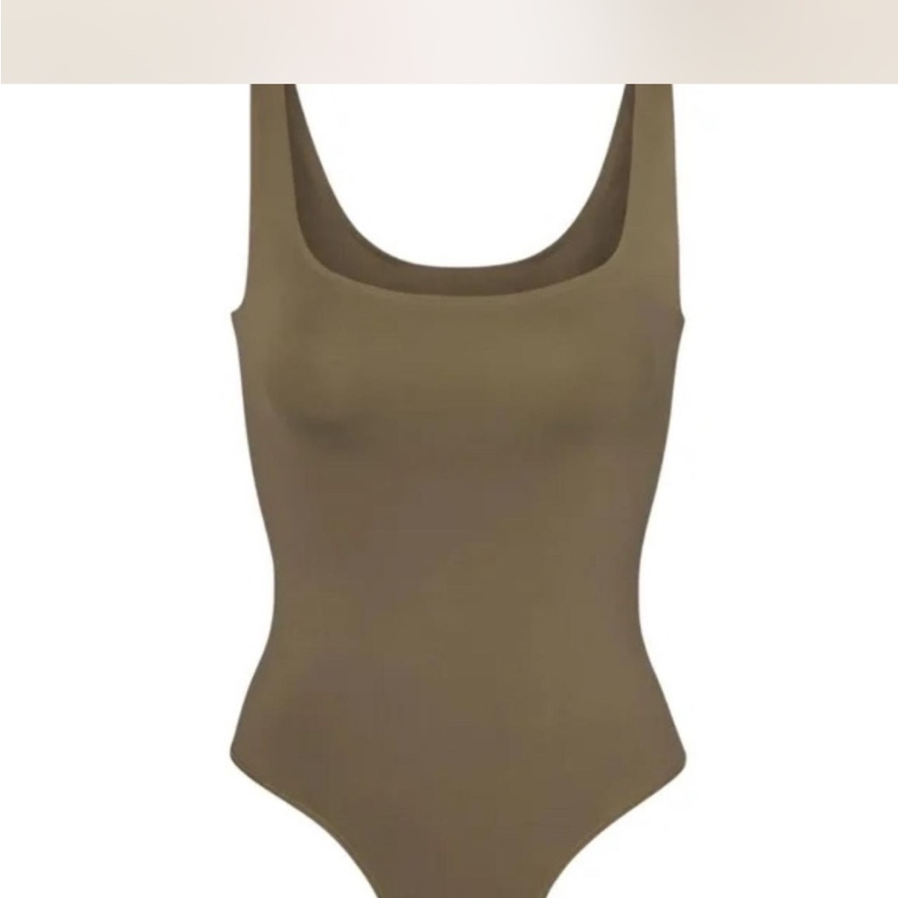 SKIMS Olive Bodysuit